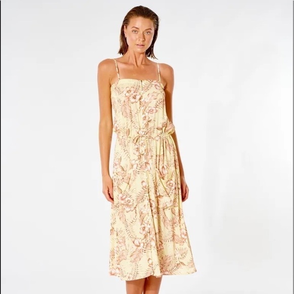 🔆RIP CURL🔆 PLAYABELLA MIDI DRESS - Picture 8 of 14